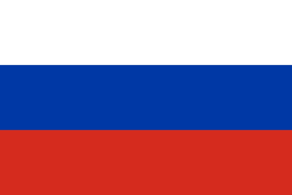 Флаг государства - Россия